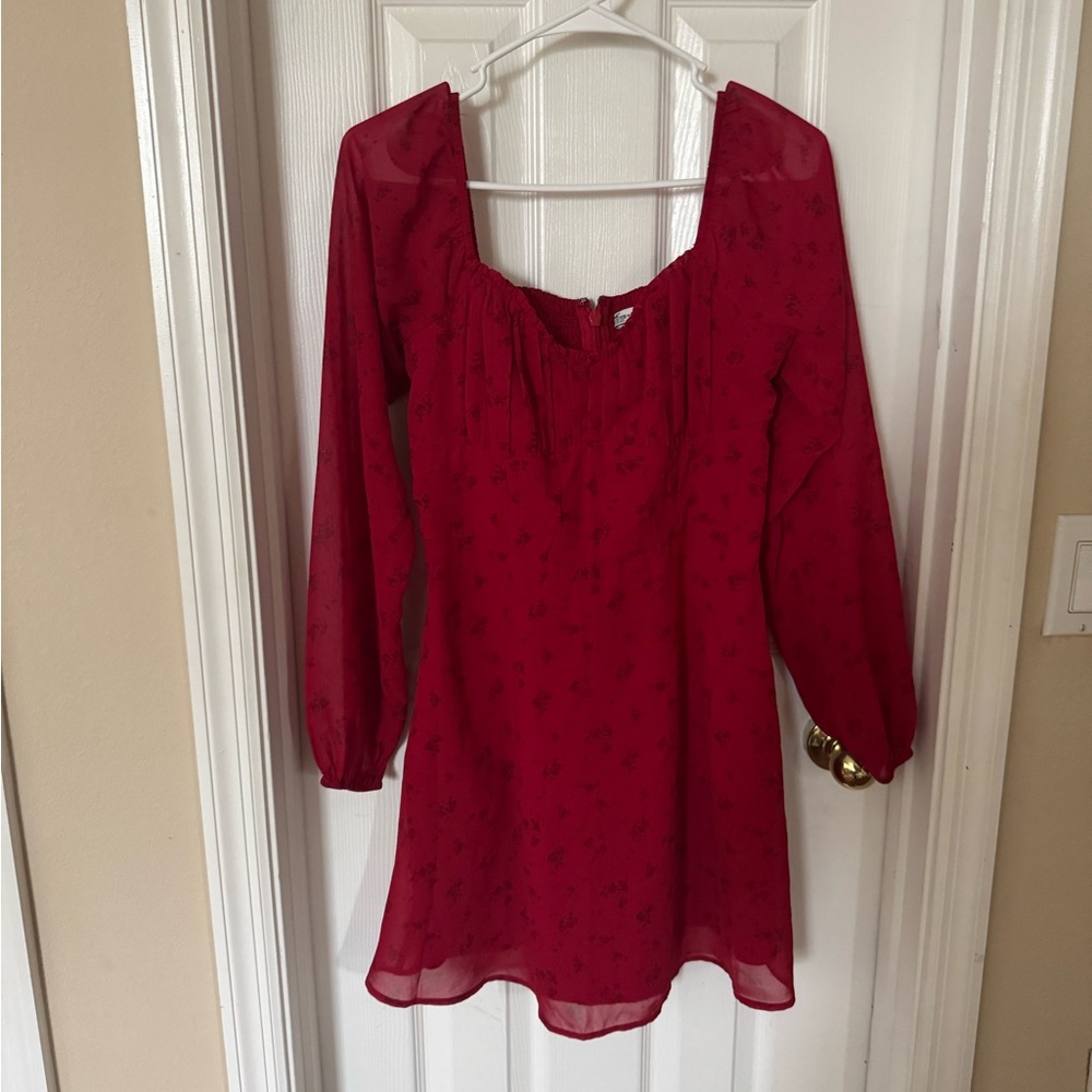 Hollister long sleeve dress size medium